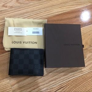 Louis Vuitton Damier Graphite Canvas Wallet
